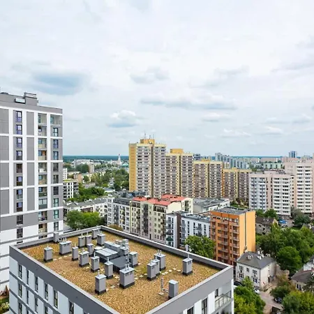 Large In Rondo Wiatraczna By Renters Apartment Warsaw